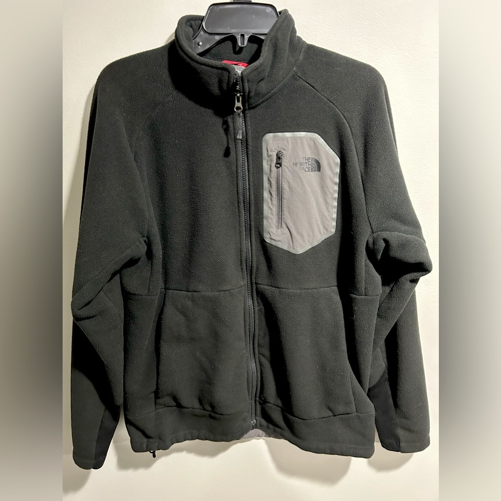 North Face Denali style fleece zip up jacket.